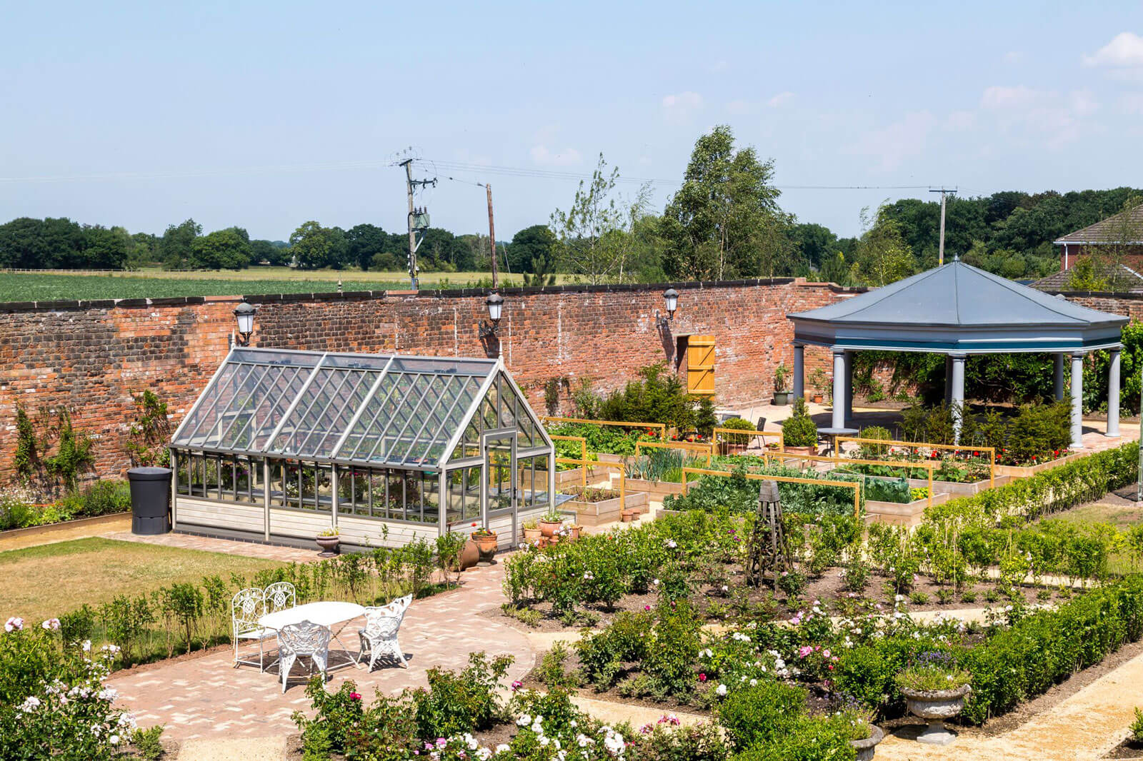 The Victorian Walled Garden Cultivar Greenhouses UK