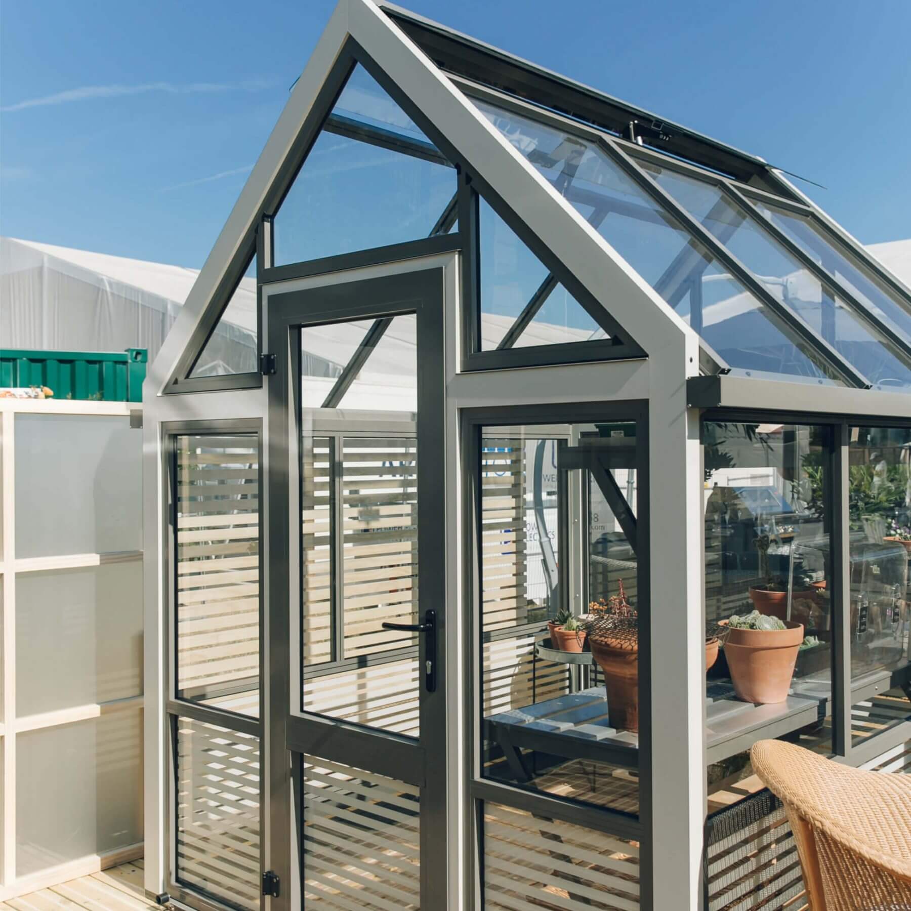 aluminium greenhouse