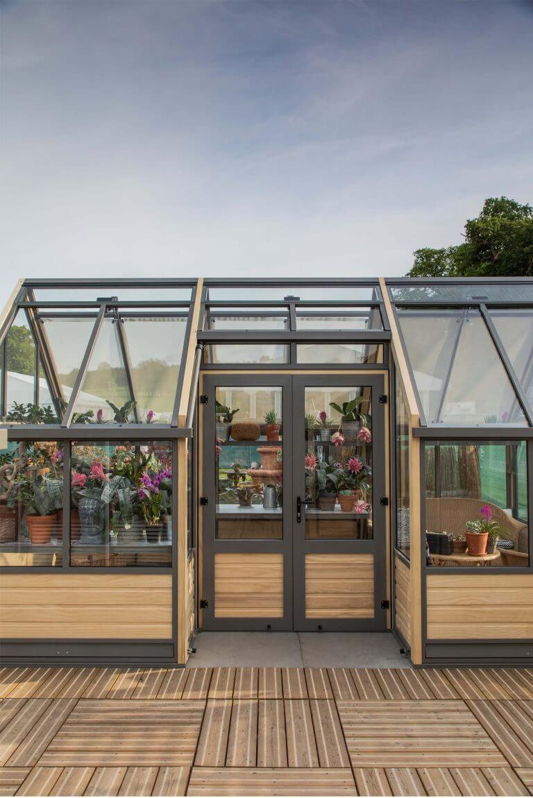 Bespoke Greenhouses With Side Doors Cultivar Greenhouses Uk